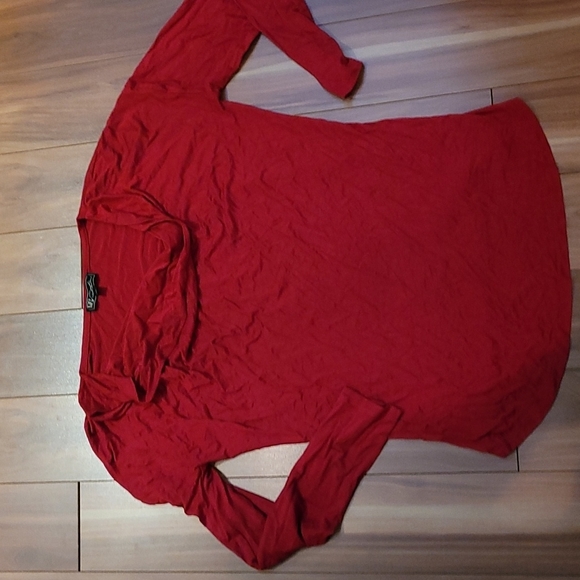 Nwt DIANE GILMAN cowl neck long sleeve top - Picture 4 of 4